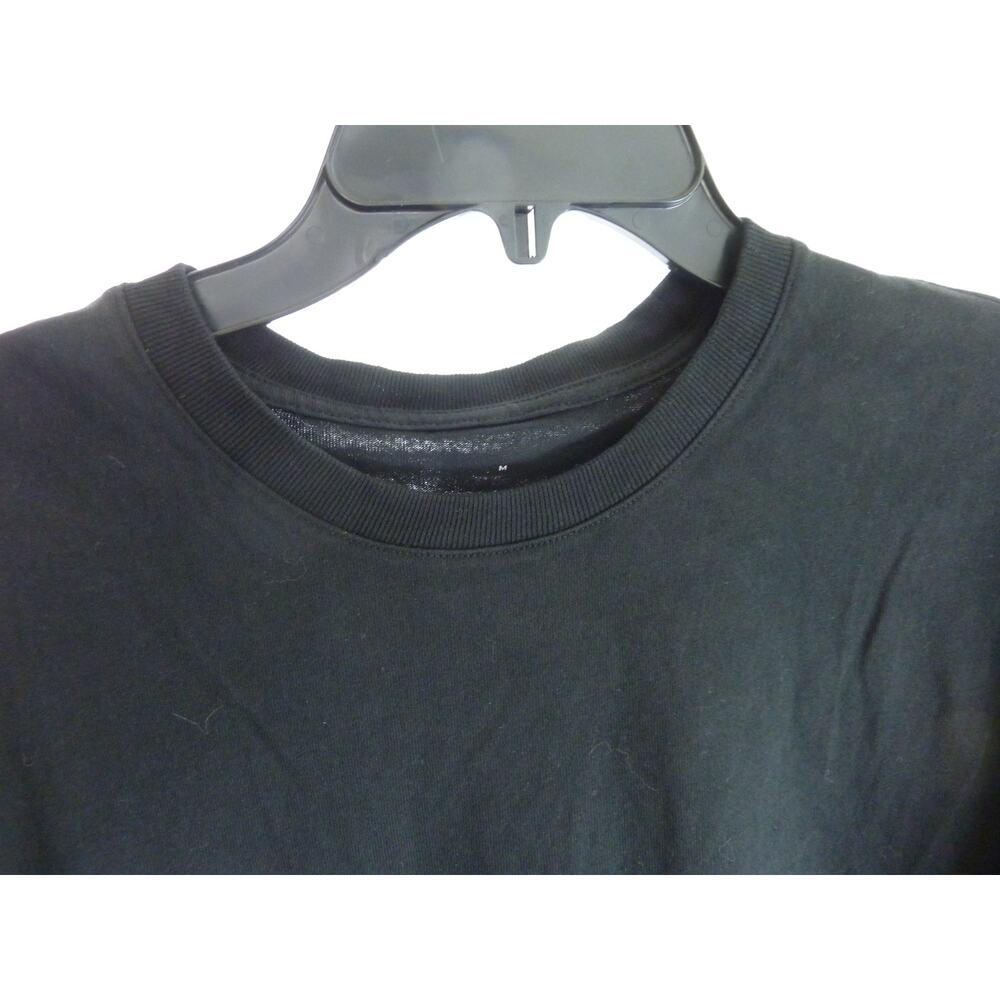Everlane Mens Tee Shirt M Organic Cotton Black Short Sleeve Crewneck Top - Picture 2 of 5